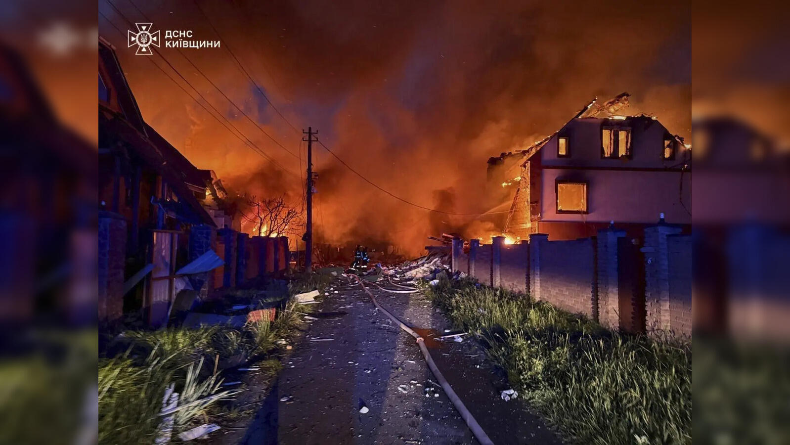 Russia launches air attack