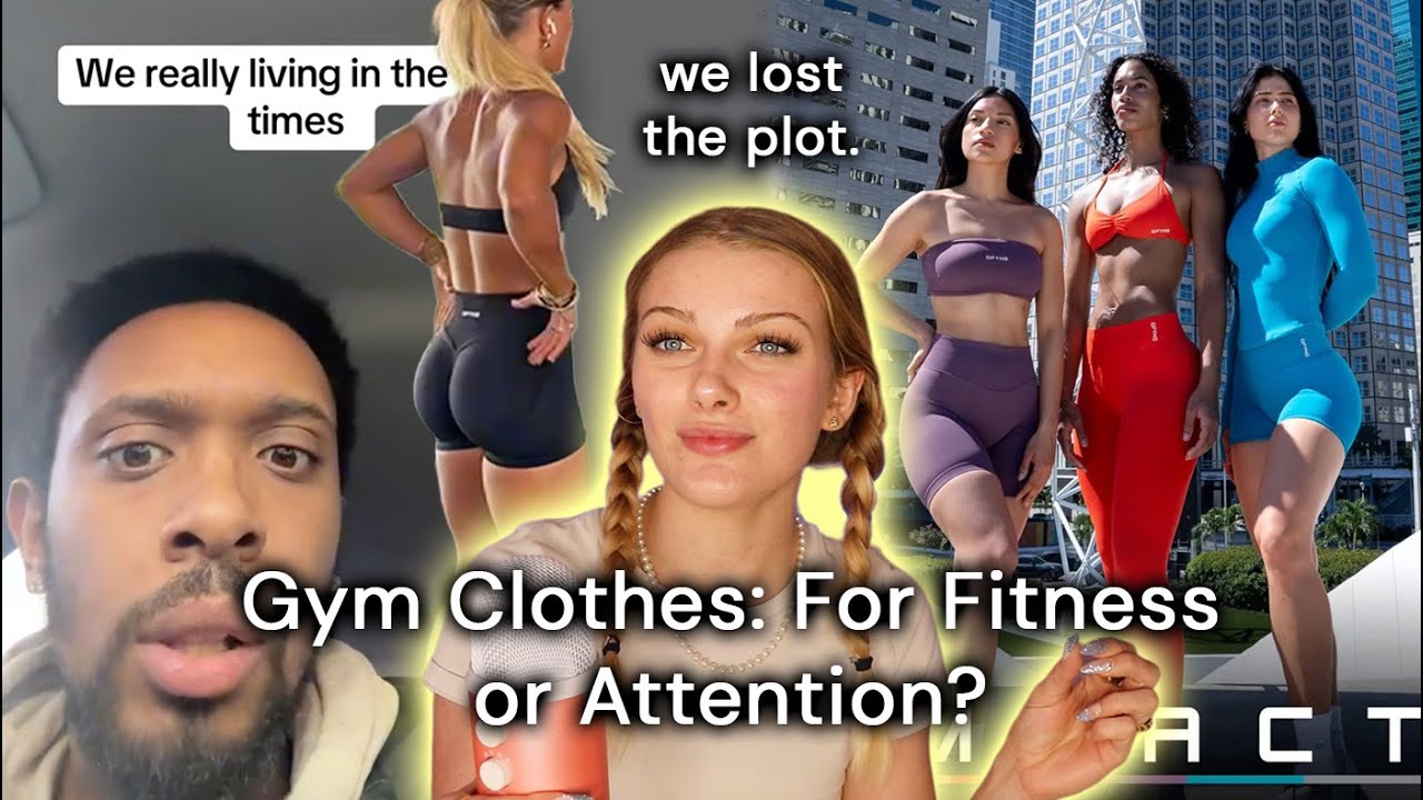 Gym attire debate online
